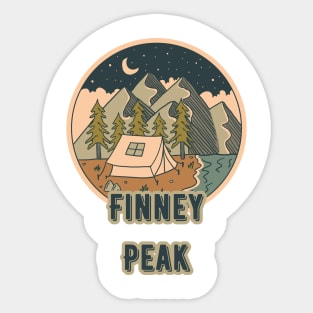 Finney Peak Sticker